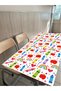 Elastic School Desk Cover 15-Pack 110X40 cm | Washable, Durable, Polyester Stain-Resistant Fabric (Teacher's Desk Gift)