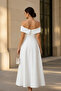 Strapless Long Evening Dress Flared Skirt Zipper Wedding Engagement Graduation Dress - 6