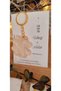 10 Pieces Clover Keychains Wedding,Engagement,Poetry, Wedding Gifts - 7