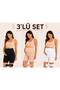 Set of 3 Cotton Maternity Boxer Shorts