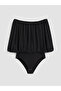 Sparkling Choices from Shining Store Zero Roba Collar Ruffle Women's Bodysuit