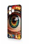 Realme C53 Compatible Colorful Eye-Pop Pattern Silicone Case - 4