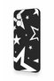 Omix X3 Compatible Black Mega Star Patterned Silicone Case - 4