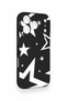 iPhone 17 Pro Compatible Black Mega Star Patterned Silicone Case - 4