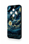 Tecno Spark 30C Compatible Starry Night Pattern Silicone Case - 4