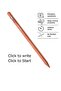 Touch Screen Stylus Pen by Green Lion, 1.45mm Fine Tip, 100mAh Battery, Micro USB Charging, Universal Compatibility for iOS & Android Devices - 3