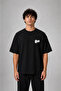 David Bowie Printed Oversize Cotton Black T-Shirt - 2