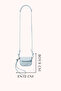 Women's Crossbody Bag with Adjustable Knot Detail Strap - 3