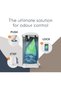 Diaper Genie Select Odor Lock Stainless Steel Diaper Pail Grey | Hands-Free Step Pedal | Odor Control | Large Capacity Baby Nappy Trash Can - 2