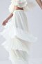 Crinkled tiered skirt - 4