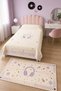 Premium Uyum 2-Piece Set – 165X220 cm Sponge Supported Ultrasonic Cut Single Bedspread + 120X180 cm Non-Slip Base Carpet - 4