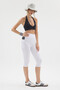 Women's High Waist Tummy Control Pocketed Short Leggings Short Leggings - 2