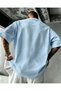 Product Title: Men's Oversize Black Printed T-Shirt – Los Angeles Design 100% Cotton - 2