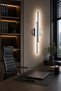 Decorative 20W Indoor Chrome Case 3-Color Light 60 cm Wall Sconce Electric 8 Pcs - 2