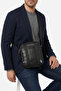 Men's Bag Leather Look Cross Strap Postman Mini Zippered Adjustable Shoulder Daily Plcpr26049 - 5