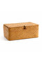 Terreamour Natural Seagrass Storage Container Box with Lid, Hand-Braided Raffia Storage Box, Eco-Friendly Woven Organizer for Home, Party & Gifting – Multiple Sizes - 2