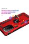 Aconcept Poco F3 Case Sofia Ring Silicone Cover (203737) - Red - 8