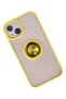 Aconcept iPhone 15 Case Montreal Ringed Silicone Cover (223302) - Yellow - 2