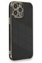 Aconcept iPhone 13 Pro Max Case Volet Silicone (11446) - Black