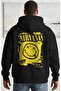 Nirvana Rock Metal Music Band Back Printed Unisex Oversize Combed Cotton Hoodie