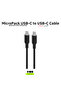 كابل USB-C إلى USB-C MC-C60 من السيليكون الناعم