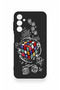 Samsung A24 Compatible Rubik's Cube Patterned Silicone Case - 2