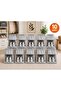 10Pcs Shoe Storage Bag with Drawstring Window/ Travel Bag/ Multi-Purpose Wardrobe Drawer Suitcase Organizer - 2