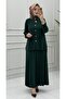 Hesna Skirt Set Emerald - 2