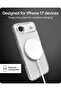 Crystal Palace Case for iPhone Air - Clear, Drop Protection (13ft/4m), ClearGuard Anti‑Yellowing & Scratch‑Resistant, MagSafe & Wireless Charging Compatible - 8