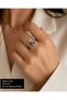 Adjustable Silver Color Women's Ring with Vintage Camera Figure – Special for Photography Enthusiasts