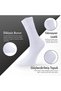 Pure Bamboo Summer Men's Socks Long Plain Short Socks Seamless Premium Gift Boxed 5-Piece Softaura Series L5952Aznp - 3