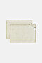 2 Pieces Floral Pattern Placemats, Multicolor - 3