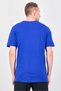 Men Sportswear Fit Short Sleeve Patriots Football Logo Outdoor T-Shirt, Blue - 3