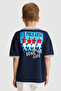 Boy's Navy Blue Polo Collar T-Shirt 50320436-Vr033 - 5
