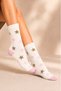 Women's Cotton Patterned Socks Multi-Colored 4-Piece Pack - 2