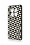 Redmi̇ Note 15 4g Compatible Flower Motif Checkered Pattern Silicone Case - 4