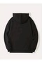 Men's Black Made in 1982 Printed 3 Thread Hooded Hoodie Sweatshirt - 2