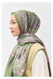Tencel Monare Shawl Bohemian Green - 2