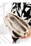 Women's Double Strap Gold Buckle Daily Stylish Hand and Shoulder Bag - 2