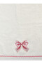 Quality Pieces from Çelebi Store: Cotton Face Towels with Bow Embroidery 50X80 cm - 4