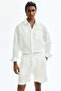 Relaxed Fit Linen shorts