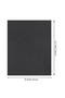 Waterproof Black Abrasive Paper Sheets for Automotive and Furniture Sanding (10Pcs GRIT150) - 3