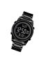 Men's Digital Business Watch - 52 mm - Black - 4