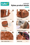 PU Baby Diaper Bag Backpack with Multifunction Diapers Changing Station, Baby Travel Backpack Bag with Toy Bar for Outdoor and Travel, Large Capacity Infant Gift, USB Port, 3 Toys - 4