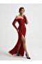 For Costume Asymmetrical Slit Sparkling Evening Dress 10384 - 4