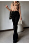 Black-Black Spanish Flared Jeans-Solo - 2