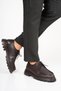 Genuine Leather Men's Casual Shoes +4.5 cm Height Increasing Thick Sole Daily Lace-Up Comfort Vicenza - 4