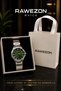 Men's Wristwatch Steel Band Analog Green Dial 3 Atm Water Resistant Classic Wrist Watch - 4