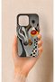 iPhone 15 Pro Max Compatible Zebra and Giraffe Patterned Silicone Case