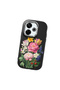 Redmi 13 Compatible Case Camera Protector Black Silicone Couple Phone Case with Floral Pattern - 3